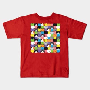 Cats and Hearts Kids T-Shirt
